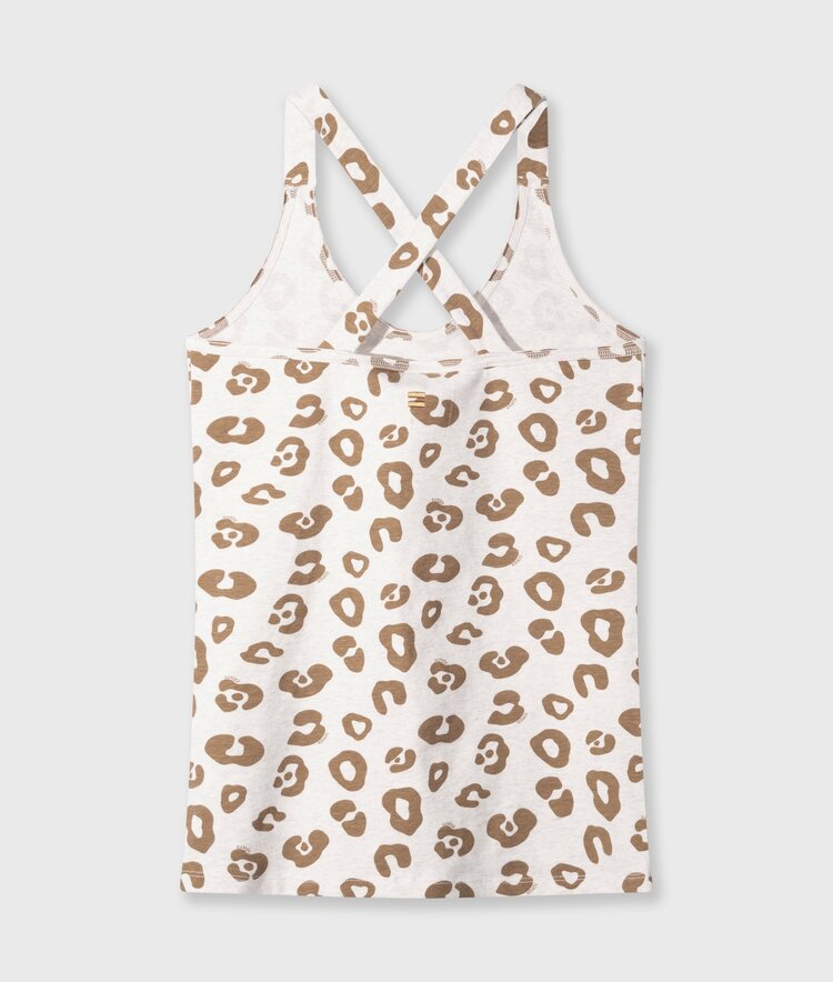 10DAYS Wrapper leopard soft white melee 10DAYS