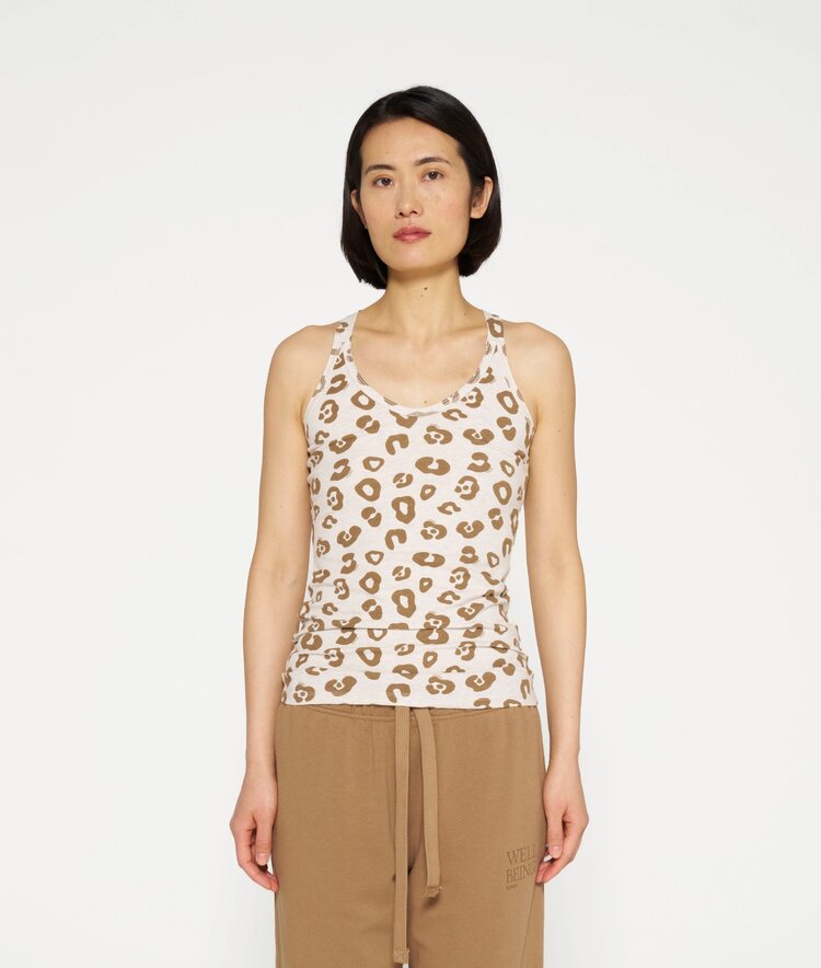 10DAYS Wrapper leopard soft white melee 10DAYS