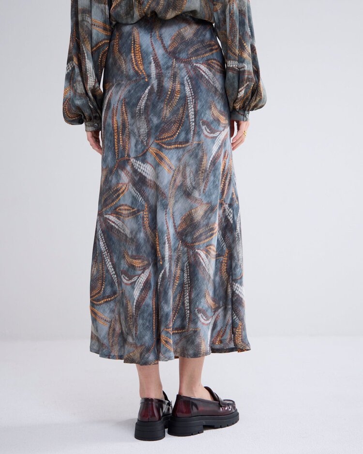 Summum Woman Skirt dotted leafs cloud Summum Woman