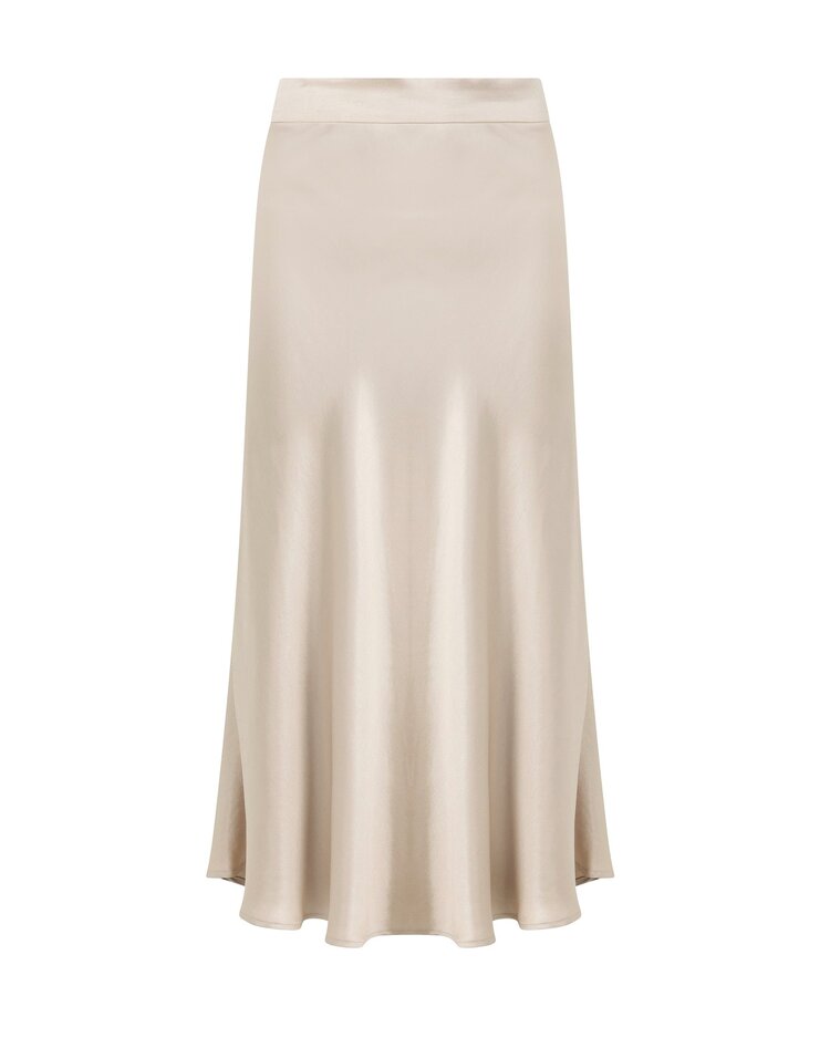 Knit-ted Julie skirt sand Knit-ted