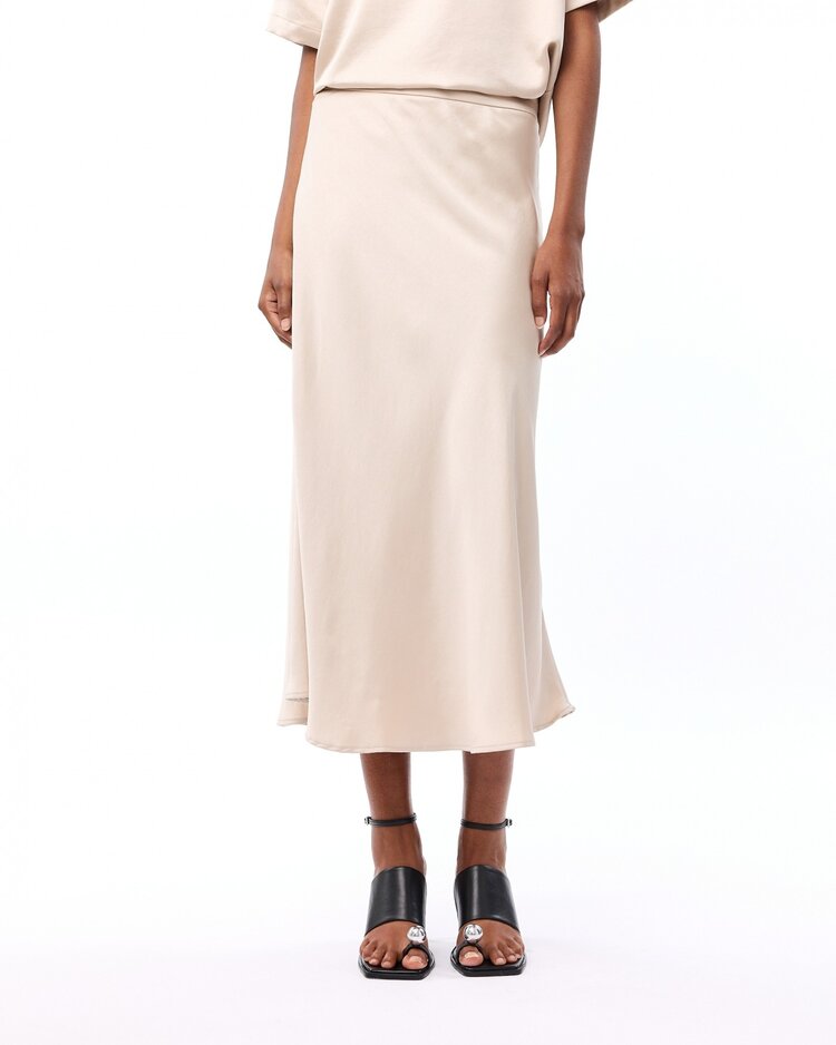 Knit-ted Julie skirt sand Knit-ted