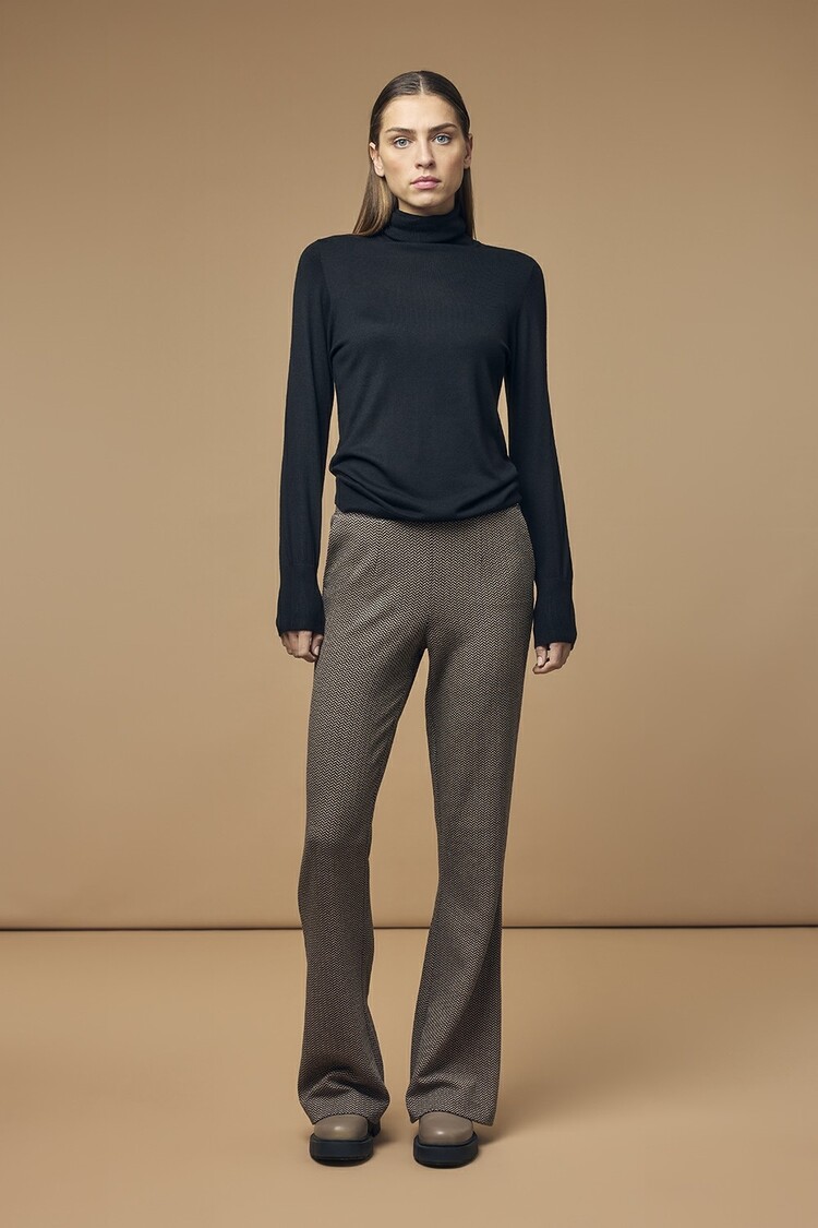 Corel Amsterdam Boa flare pants keper cappuccino Corel