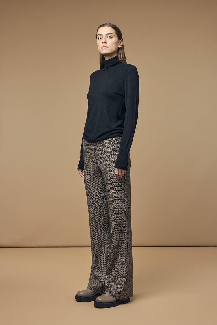 Corel Amsterdam Boa flare pants keper cappuccino Corel