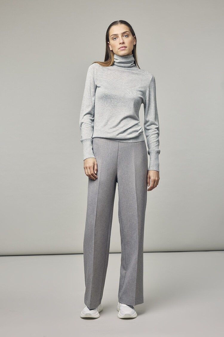 Corel Amsterdam Carmelia pants laminato silver Corel