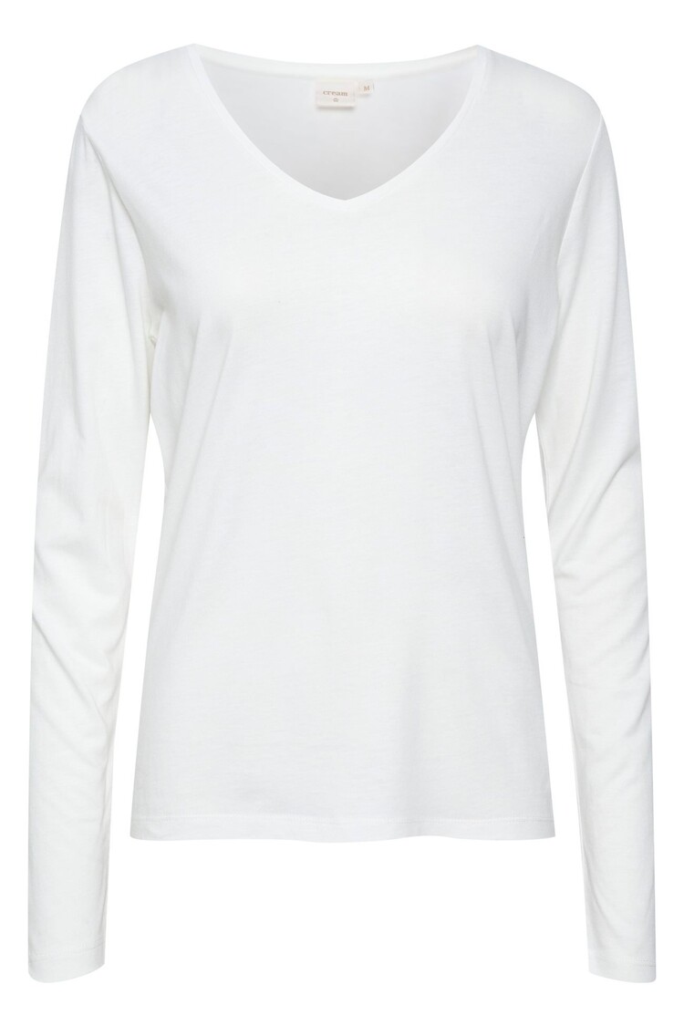 Naia long sleeve t-shirt snow white Cream