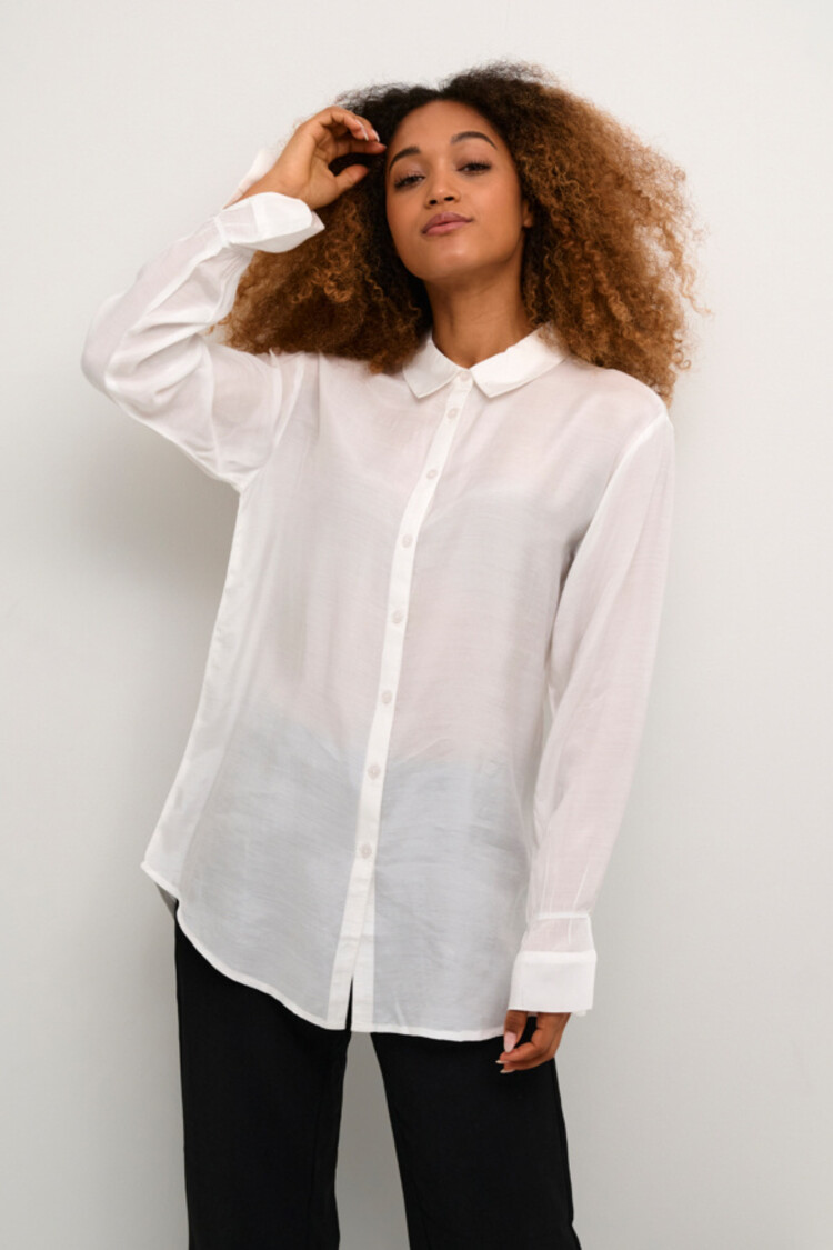 Cream CRArina overhemd snow white Cream