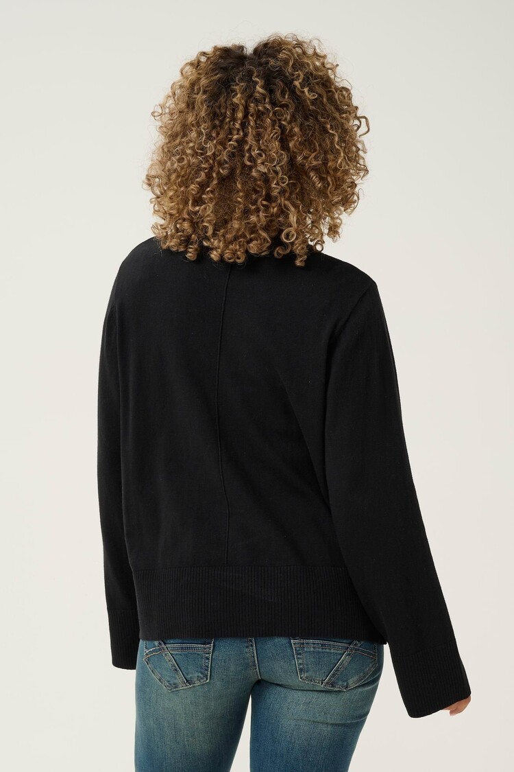 Cream CRAnva rollneck pullover pitch black Cream