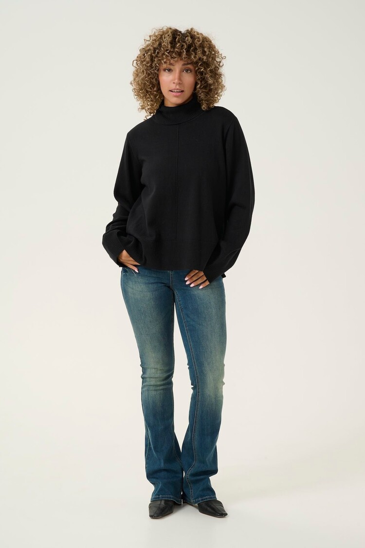 Cream CRAnva rollneck pullover pitch black Cream