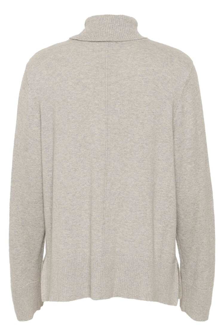 Cream CRAnva rollneck pullover grey melange Cream