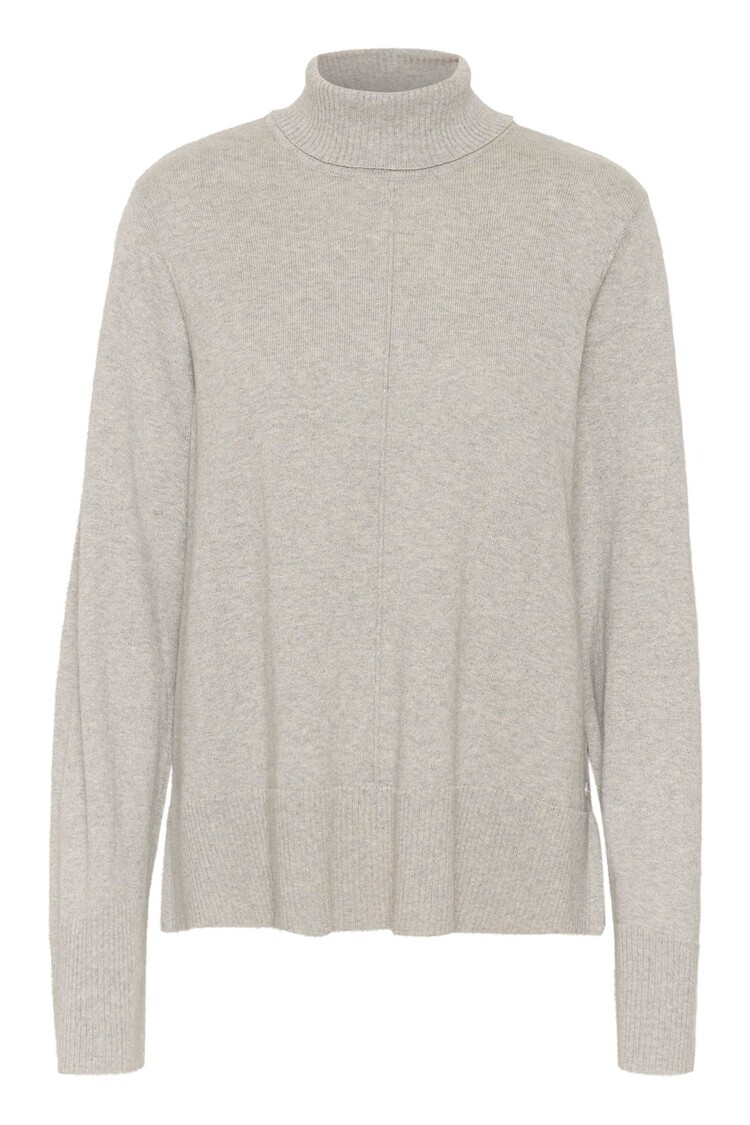 Cream CRAnva rollneck pullover grey melange Cream