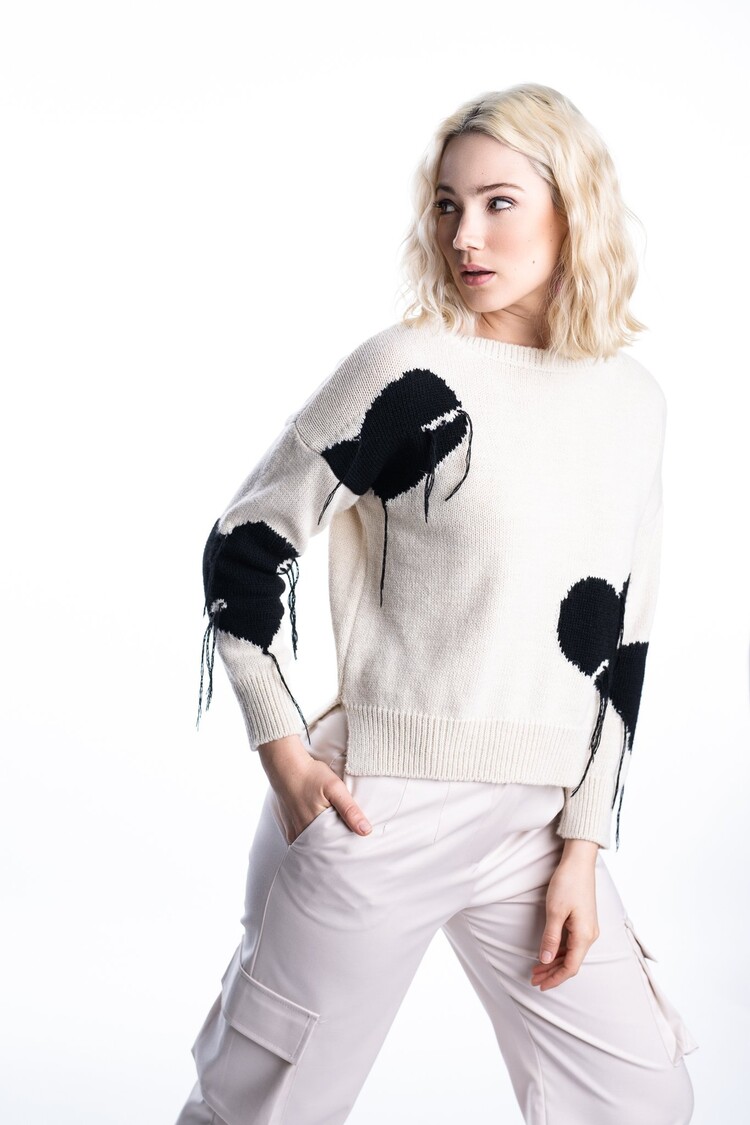 Dame Blanche Fiore pants vanz white Dame Blanche