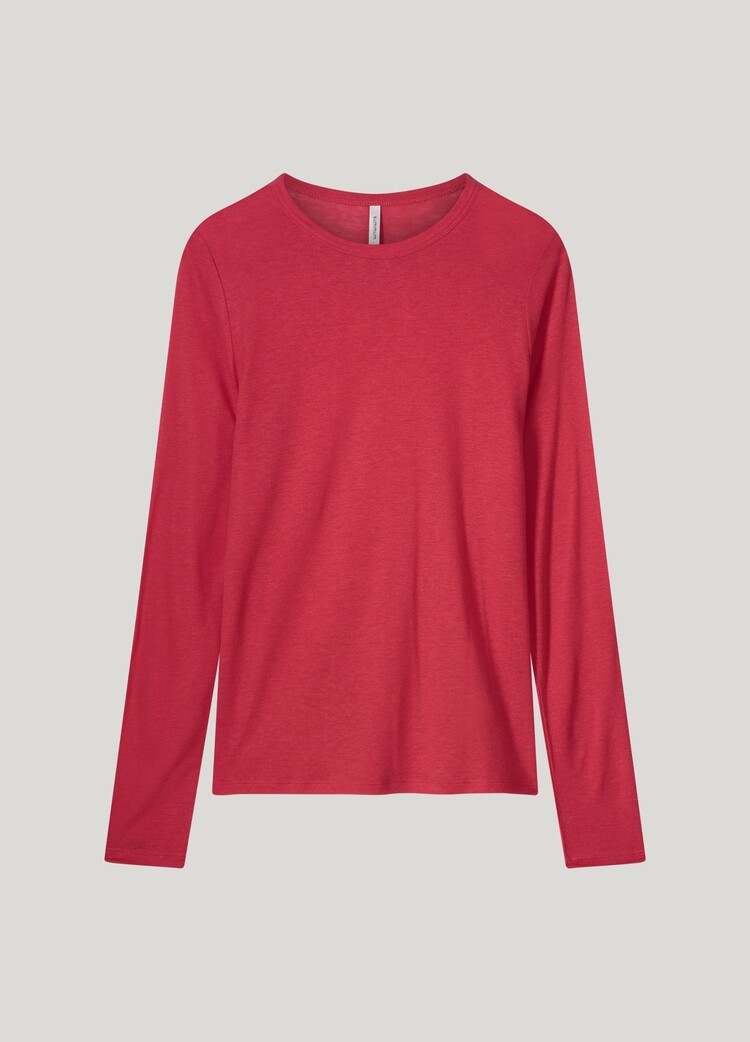 Summum Woman Top viscose-wol mix true red Summum Woman