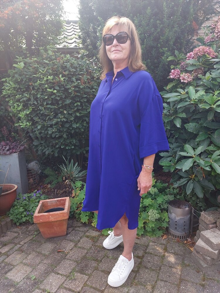 Dame Blanche Fabrizi fluido blue dress Dame Blanche