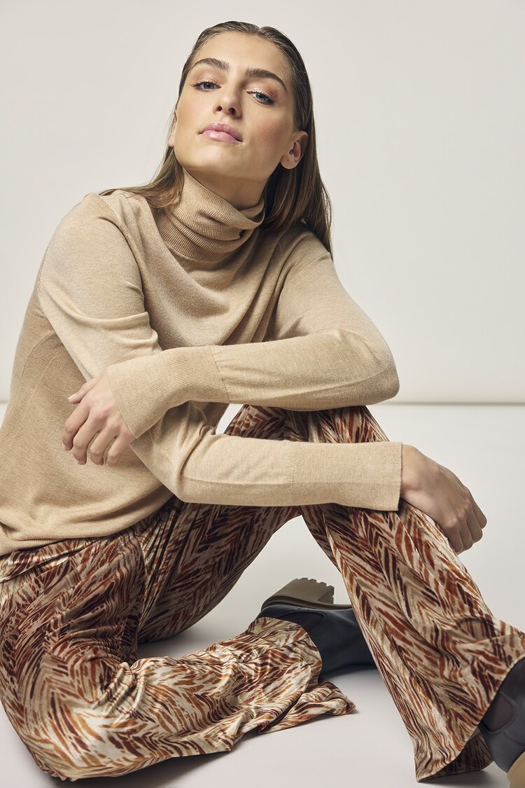 Corel Amsterdam Tamar rollneck pullover sand Corel