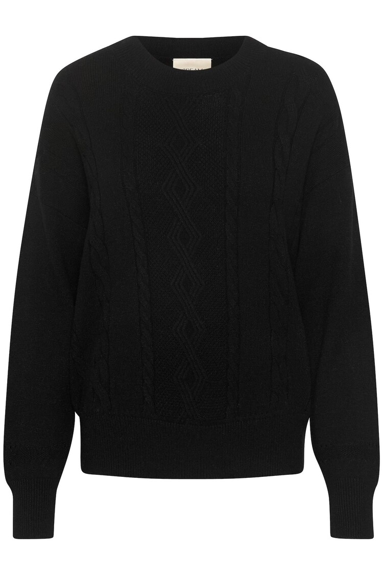 Cream CRDela knit pullover pitch black Cream