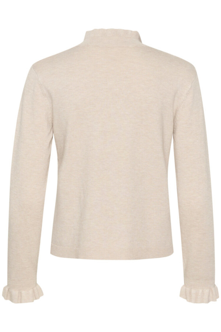 Cream CRVillea knit blouse oat melange Cream