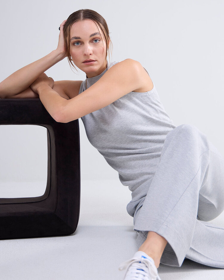 Summum Woman Sleeveless top knit mist Summum Woman