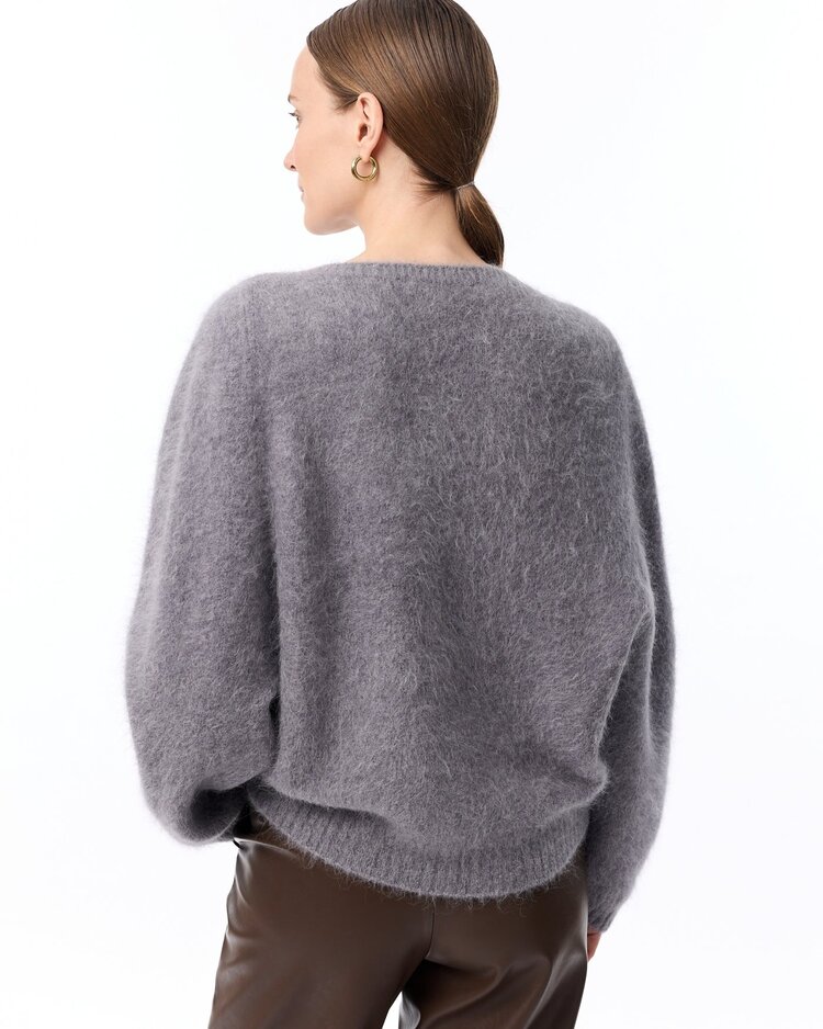 Knit-ted Amanda pullover mid grey Knit-ted