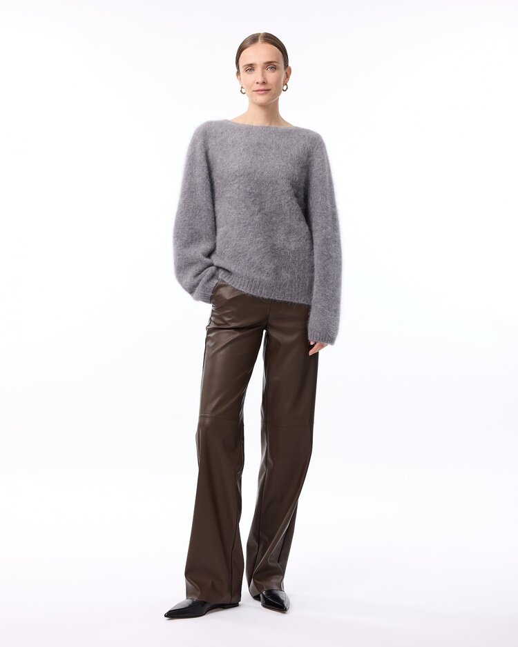 Knit-ted Amanda pullover mid grey Knit-ted