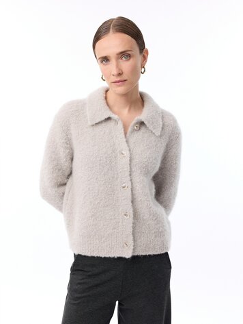 Asa cardigan greige