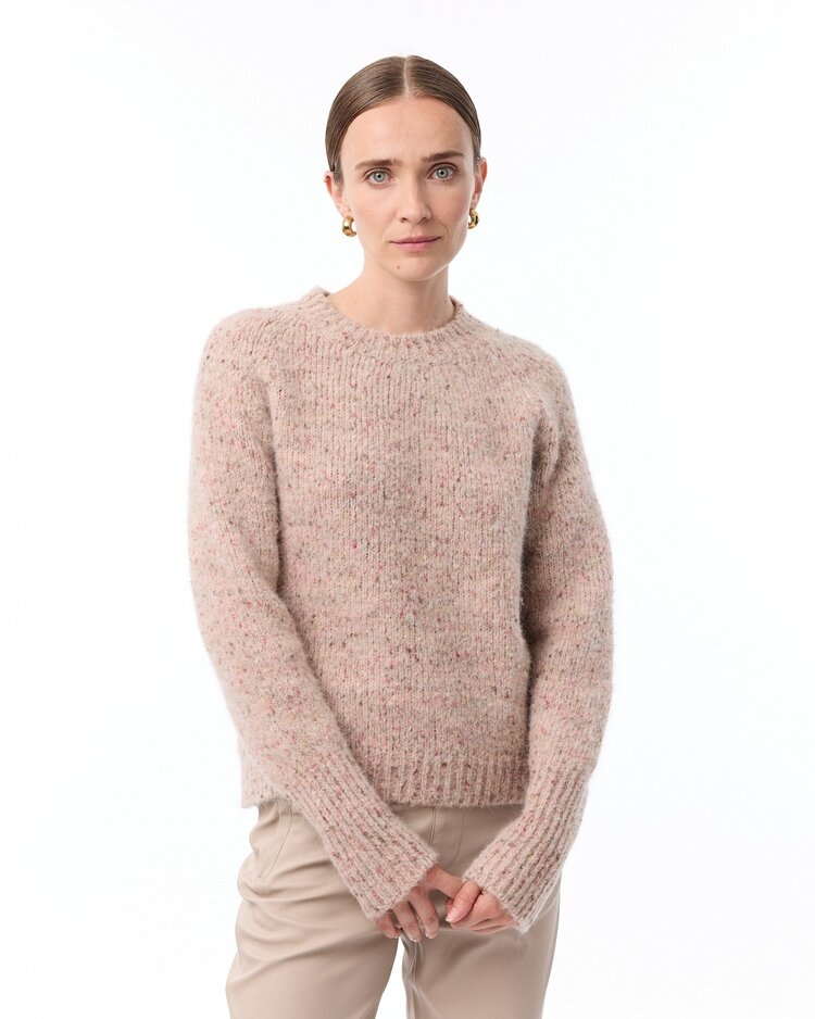 Blair pullover rose Knit-ted