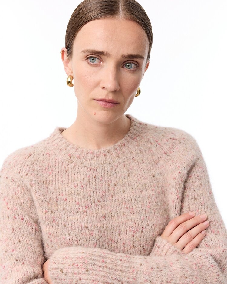 Blair pullover rose Knit-ted