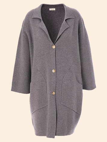 JcSophie Emilio cardigan grey melange