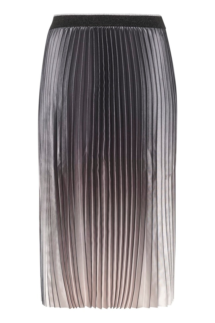 Cream CRRana plisse skirt castlerock fade Cream