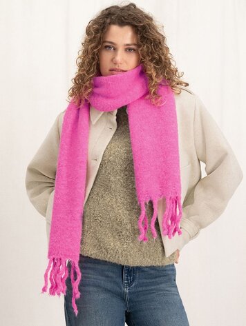 Fleur scarf knockout pink