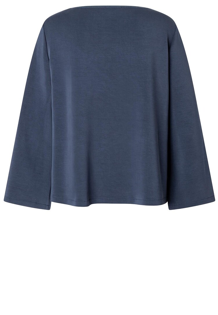 Ana Alcazar Wijde top Serea blauw Ana Alcazar