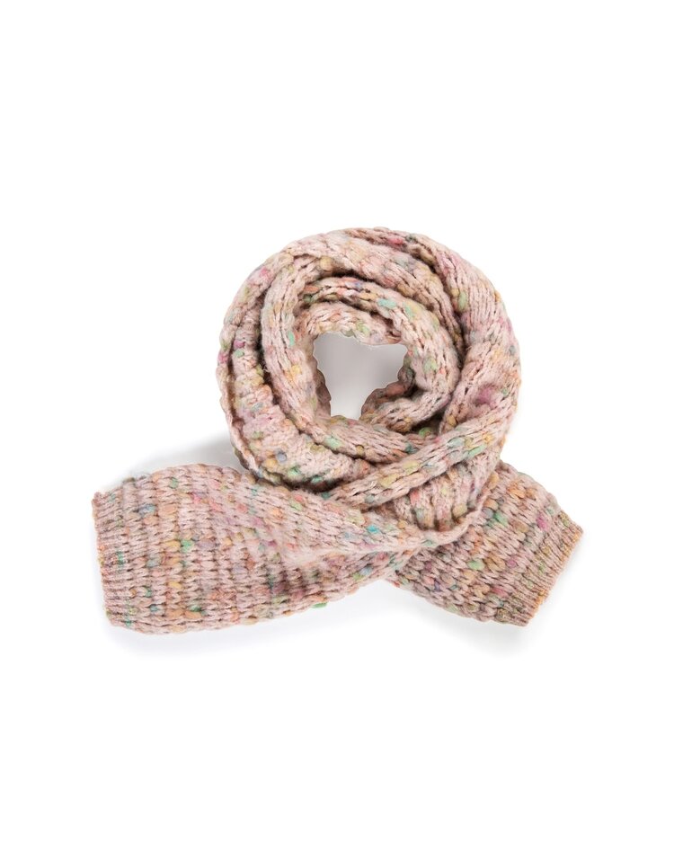 Knit-ted Frederique scarf rose Knit-ted