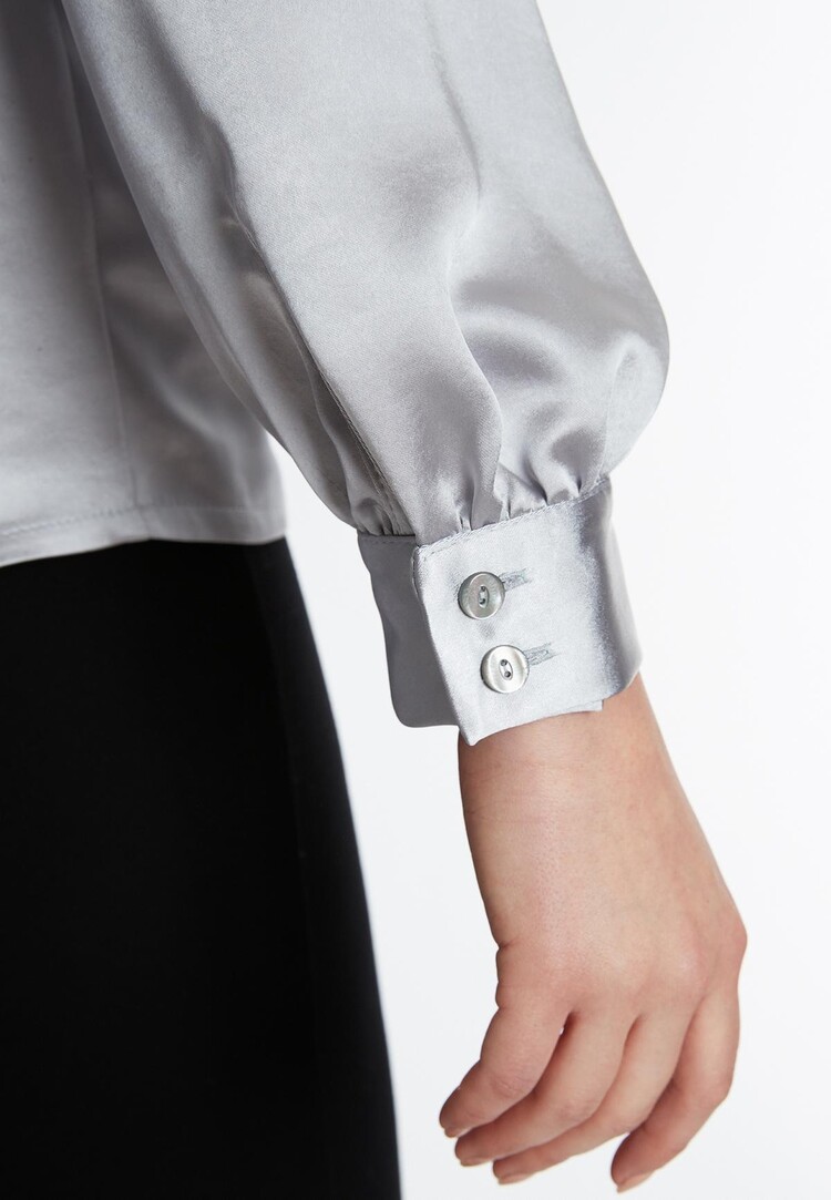 Ana Alcazar Satin blouse Sibora Ana Alcazar