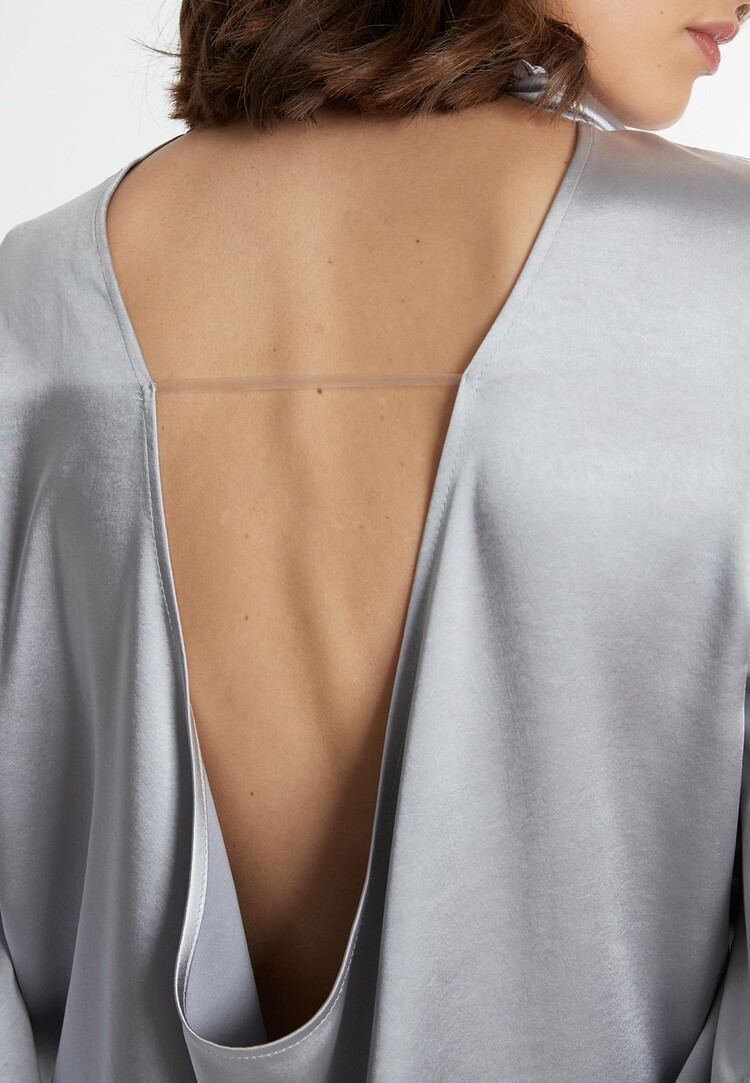 Ana Alcazar Satin blouse Sibora Ana Alcazar