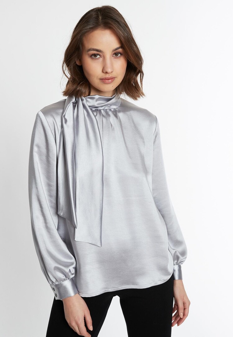 Ana Alcazar Satin blouse Sibora Ana Alcazar