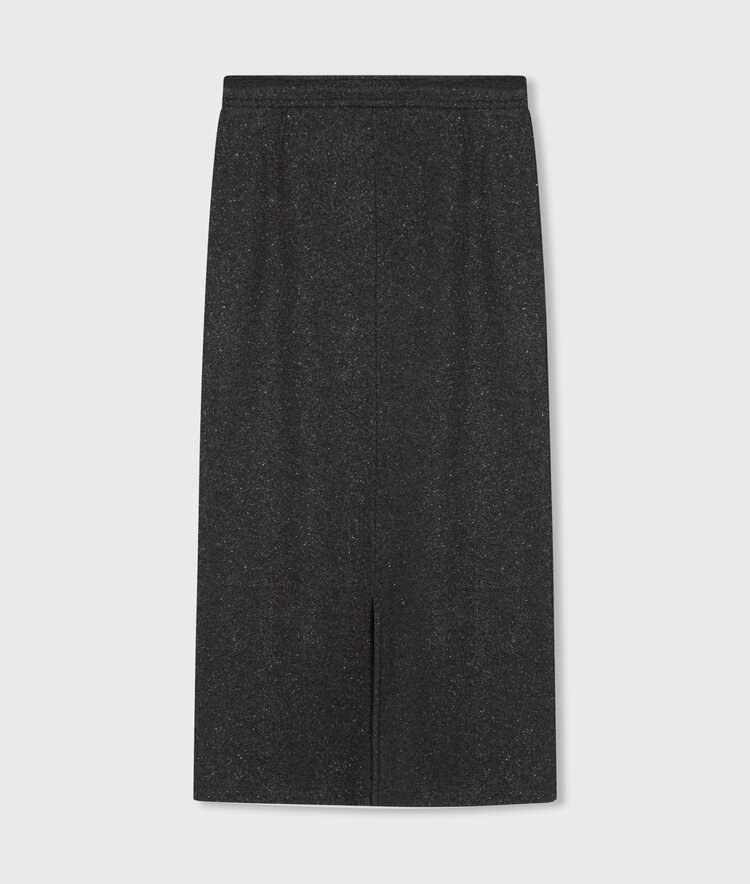 10DAYS Fitted skirt glitter antra melee 10Days