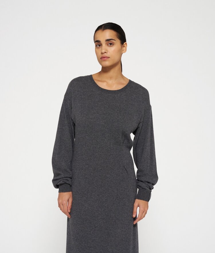 10DAYS The knitted power dress antra melee 10Days
