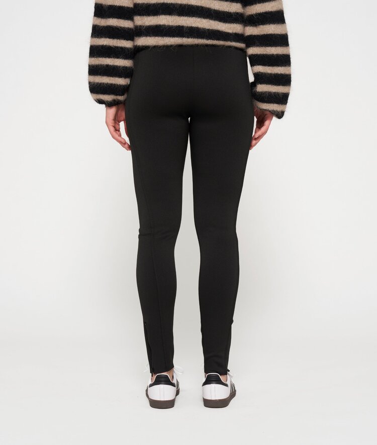 10DAYS Easy fitted pants scuba black 10Days