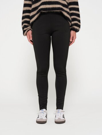 10DAYS Easy fitted pants scuba black