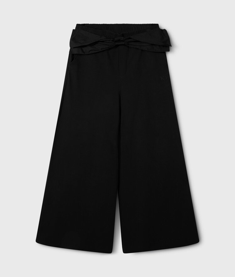 10DAYS Flared jogger bow black 10DAYS
