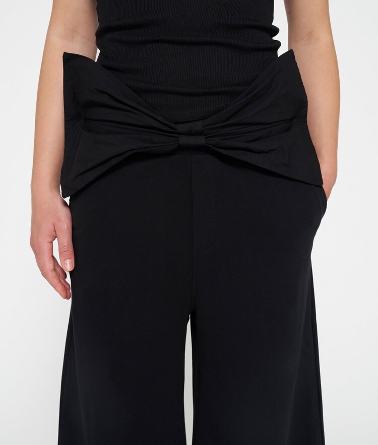 10DAYS Flared jogger bow black 10DAYS