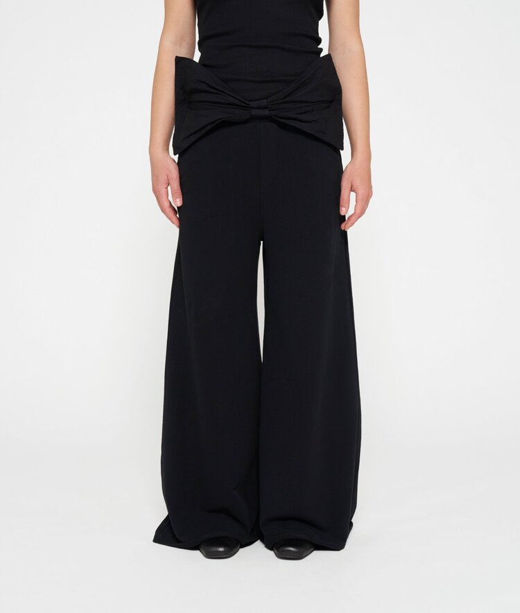 10DAYS Flared jogger bow black 10DAYS