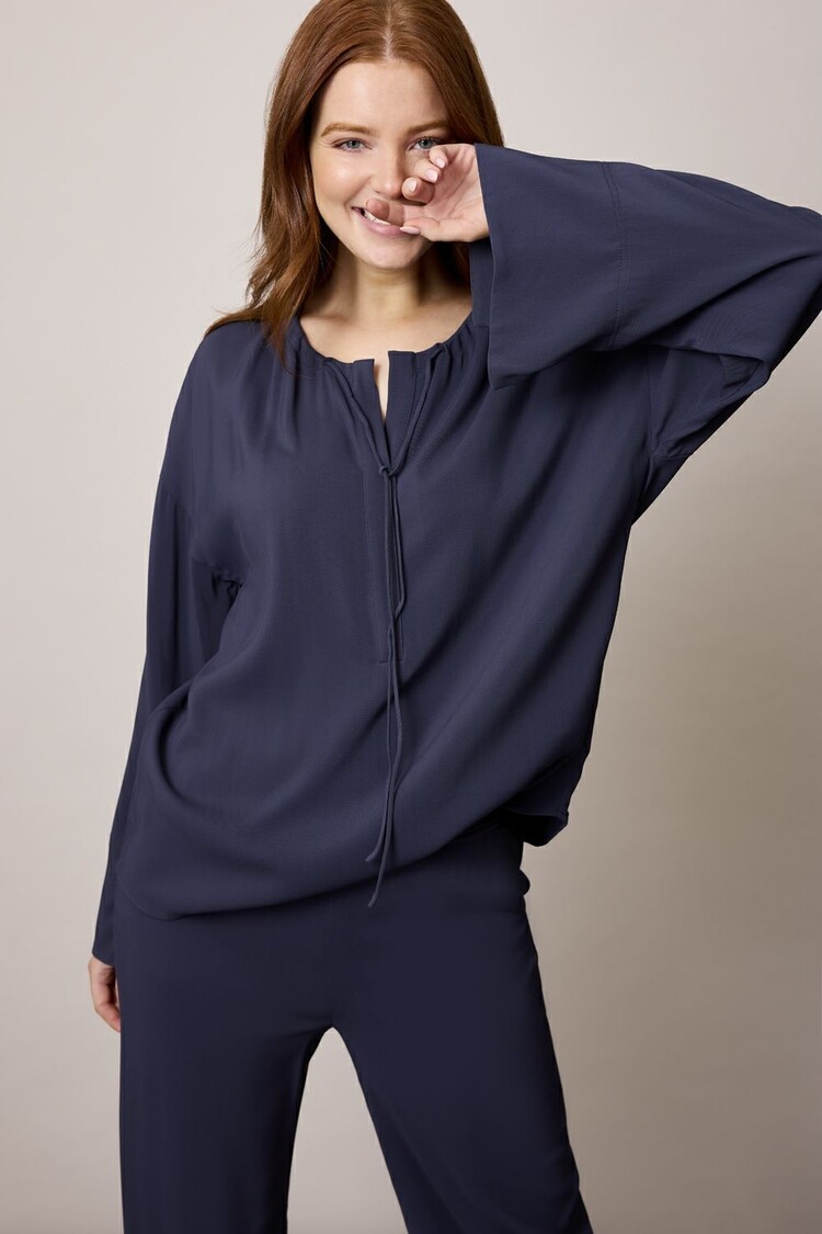 Corel Amsterdam June top crepe polar night Corel