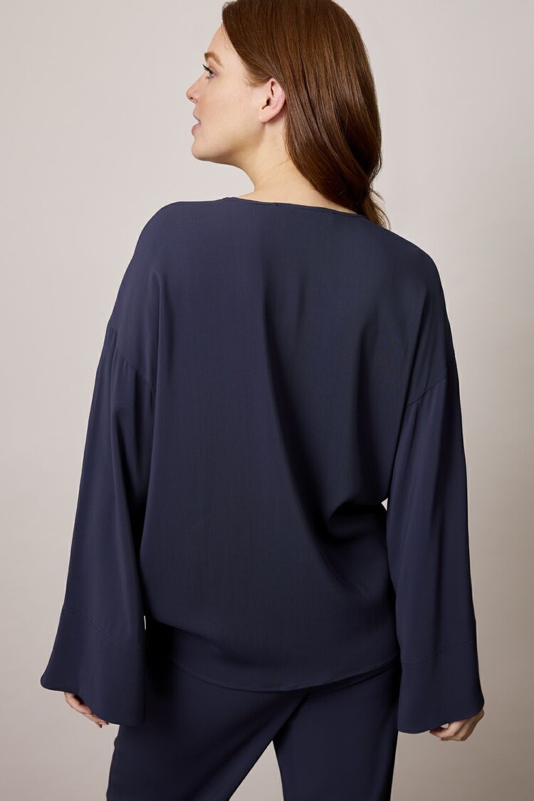 Corel Amsterdam June top crepe polar night Corel