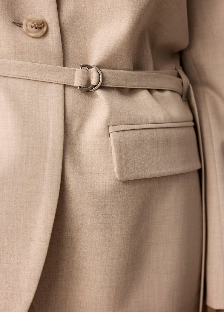 Summum Woman Blazer viscose blend stretch cashmere Summum Woman