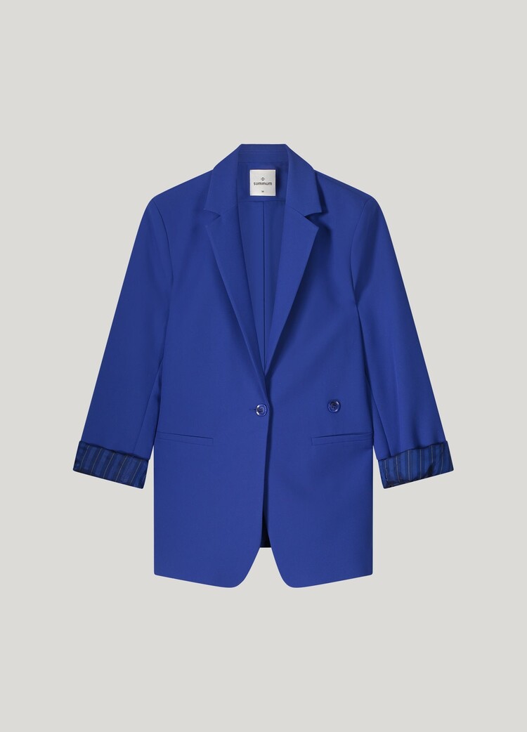 Summum Woman Multi-draagbare blazer royal blue Summum Woman