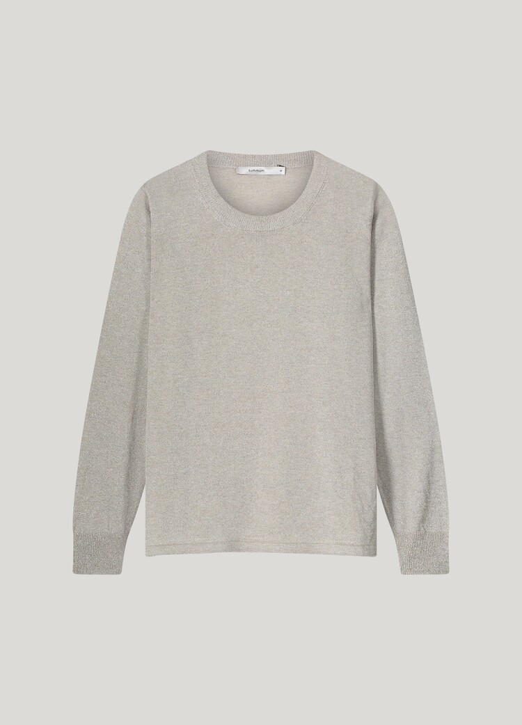 Summum Woman Sweater lurex knit cashmere Summum Woman