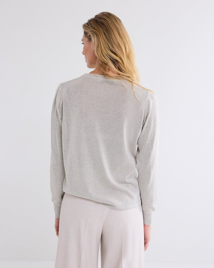 Summum Woman Sweater lurex knit cashmere Summum Woman