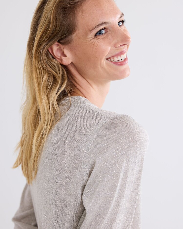 Summum Woman Sweater lurex knit cashmere Summum Woman