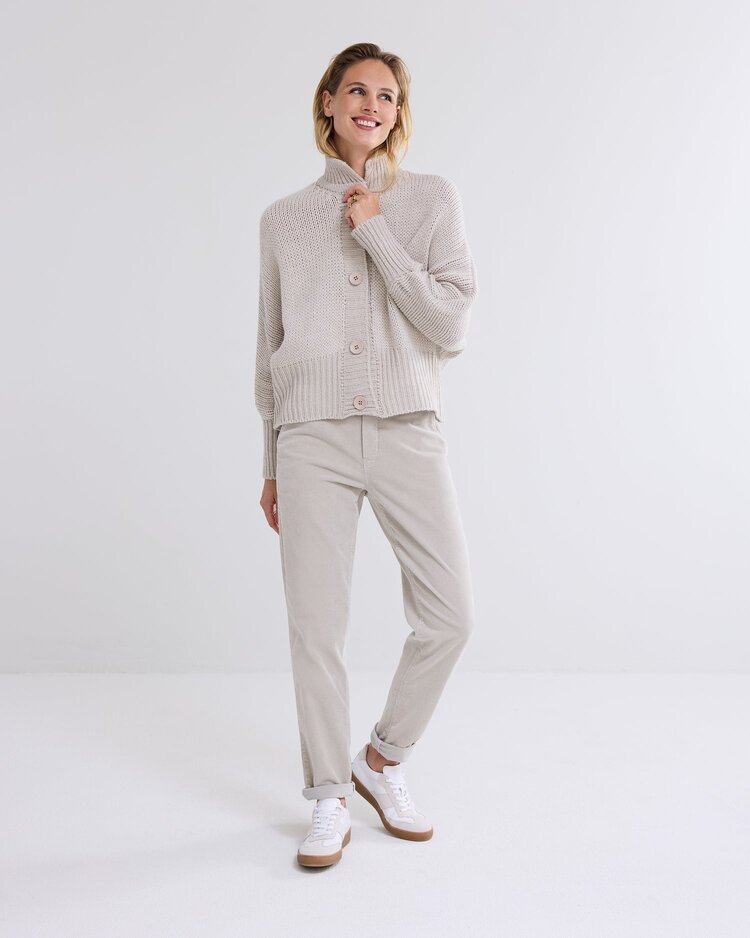 Summum Woman Cardigan sturdy wool blend knit cashmere Summum Woman