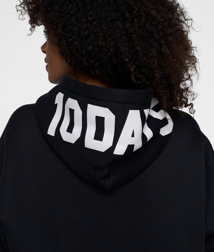 10DAYS Statement hoodie black 10Days